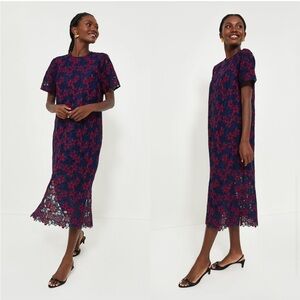 NWT Pomander Place Midnight Floral Lace Seraphina Dress Size XXL